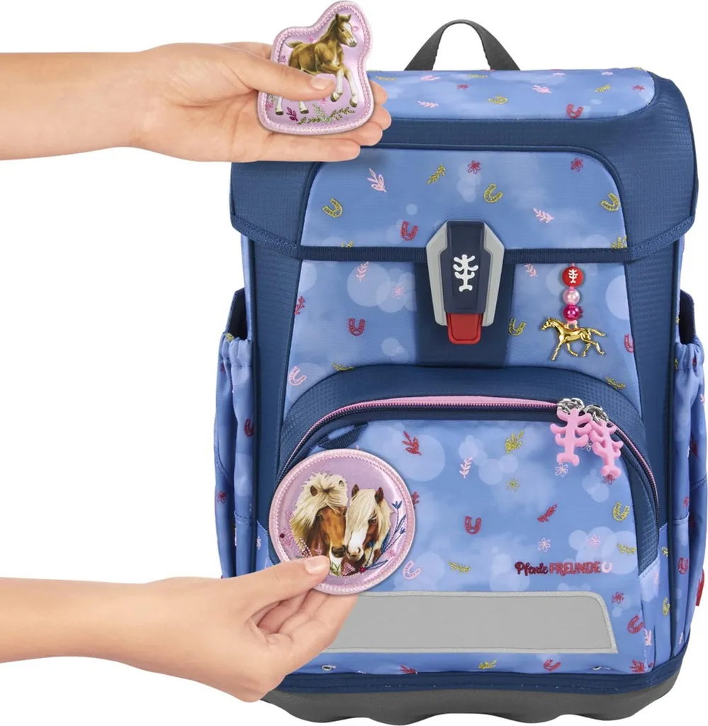 Sac à dos ergonomique et visible 13L Step by Step KID REFLECT bleu - 9