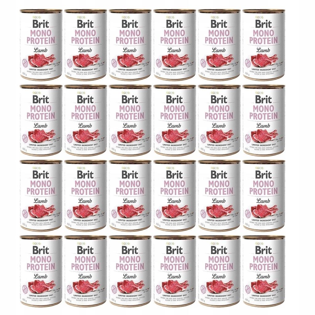 BRIT MONO PROTEIN Nasses Hundefutter Lamm 400 g Produktbild 