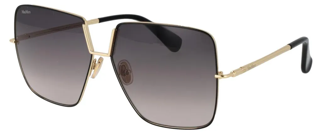 Lunettes de soleil femme Maxmara MM0082 anti éblouissement or