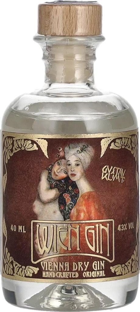Wien Gin Gustav Klimt Edition Vienna Dry Gin 43% Vol. 0,04l