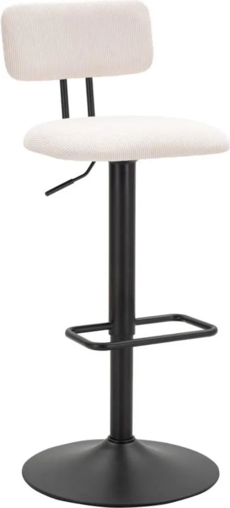 Chaise de Bar Haute en Métal pour Cuisine et Îlot Central - 2pcs