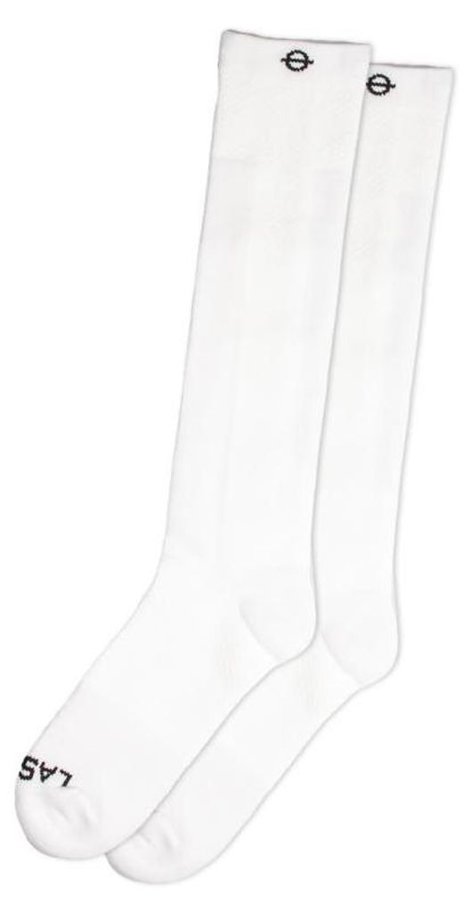 Knee High Compression Socks White
