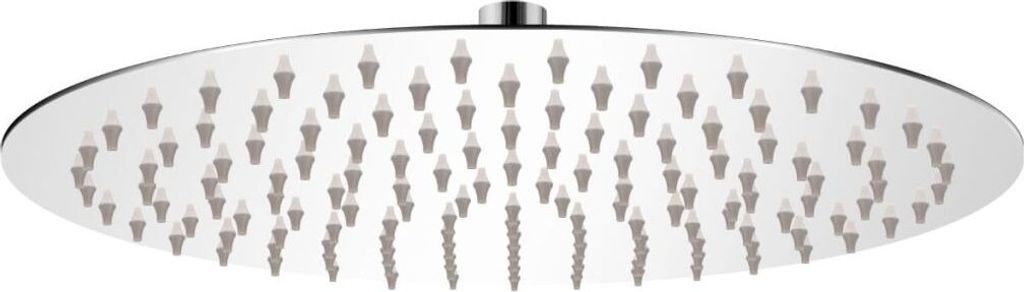 vidaXL Regenduschkopf Edelstahl 30 cm Rund Produktbild 