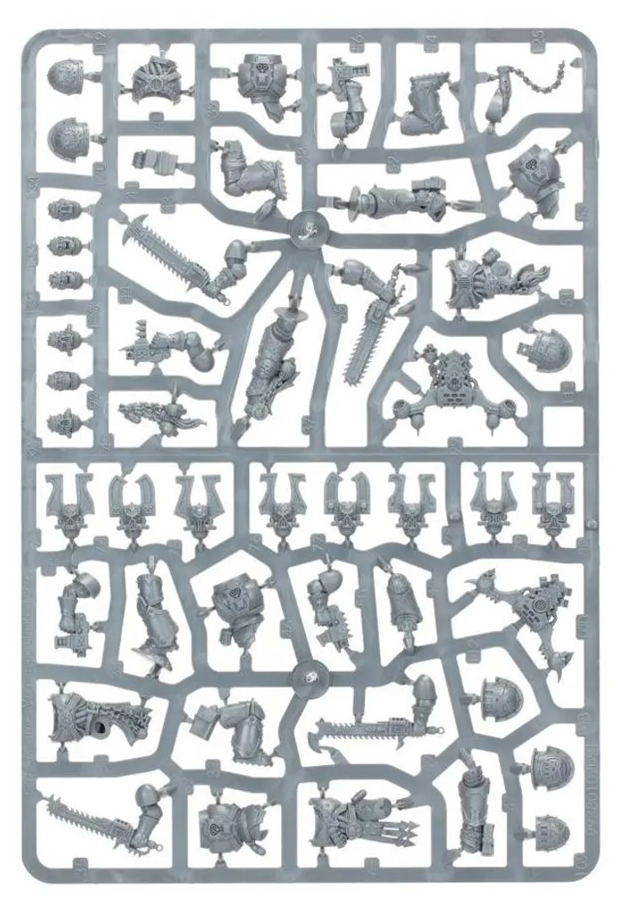 Berserkers de Khorne Warhammer 40K - Kit d'Assemblage Multi-Poses 10 Unités - 3