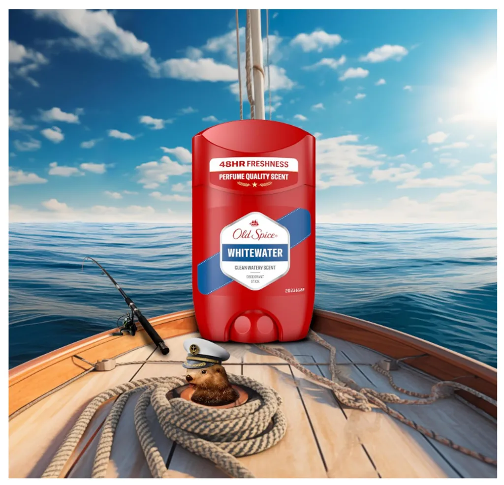 Déodorant Old Spice Eau Blanche Stick Solide Fraîcheur Longue Durée