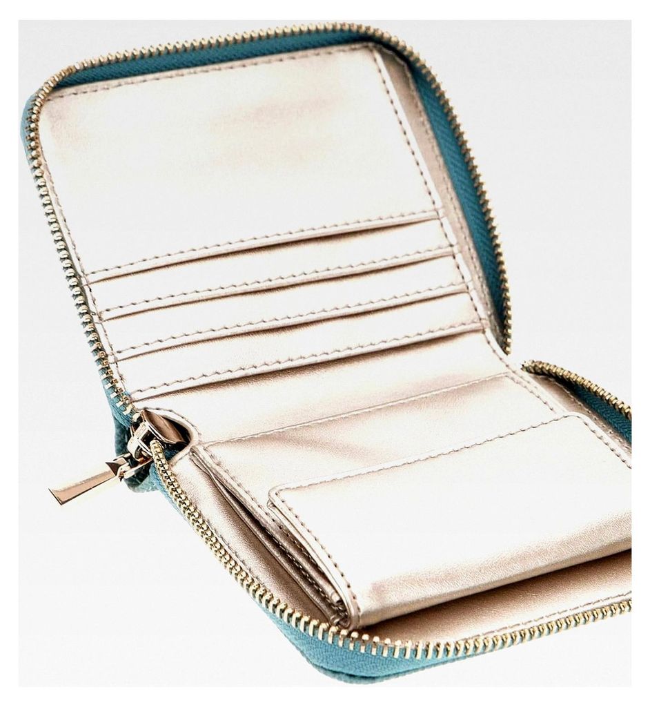 Laurel SLG Kleine Zip Around Geldbörse Teal