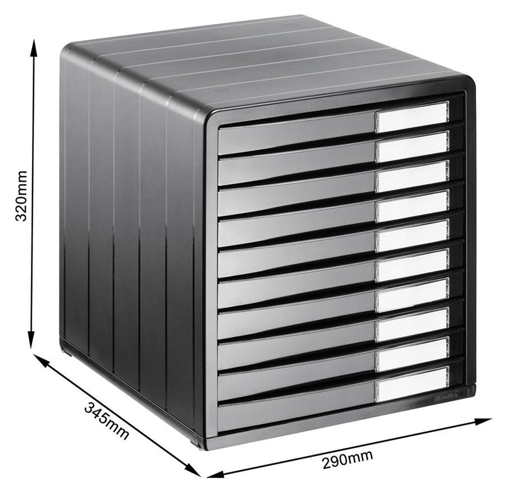 Rotho Schubladenbox mit 5 Schubladen A4 Rotho Schubladenbox mit 5 Schubladen A4