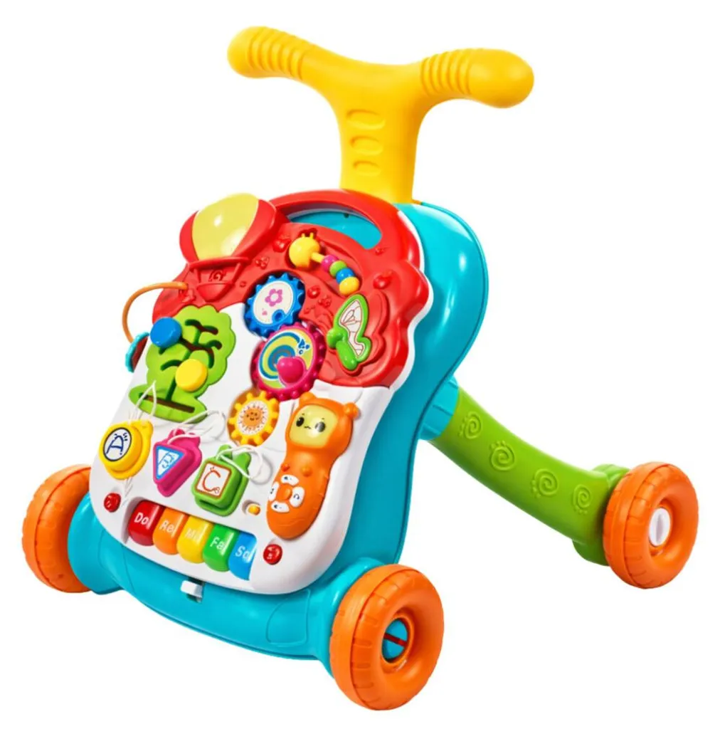 Table d'activités bébé 5 en 1 multicolore : centre d'éveil sensoriel - 2