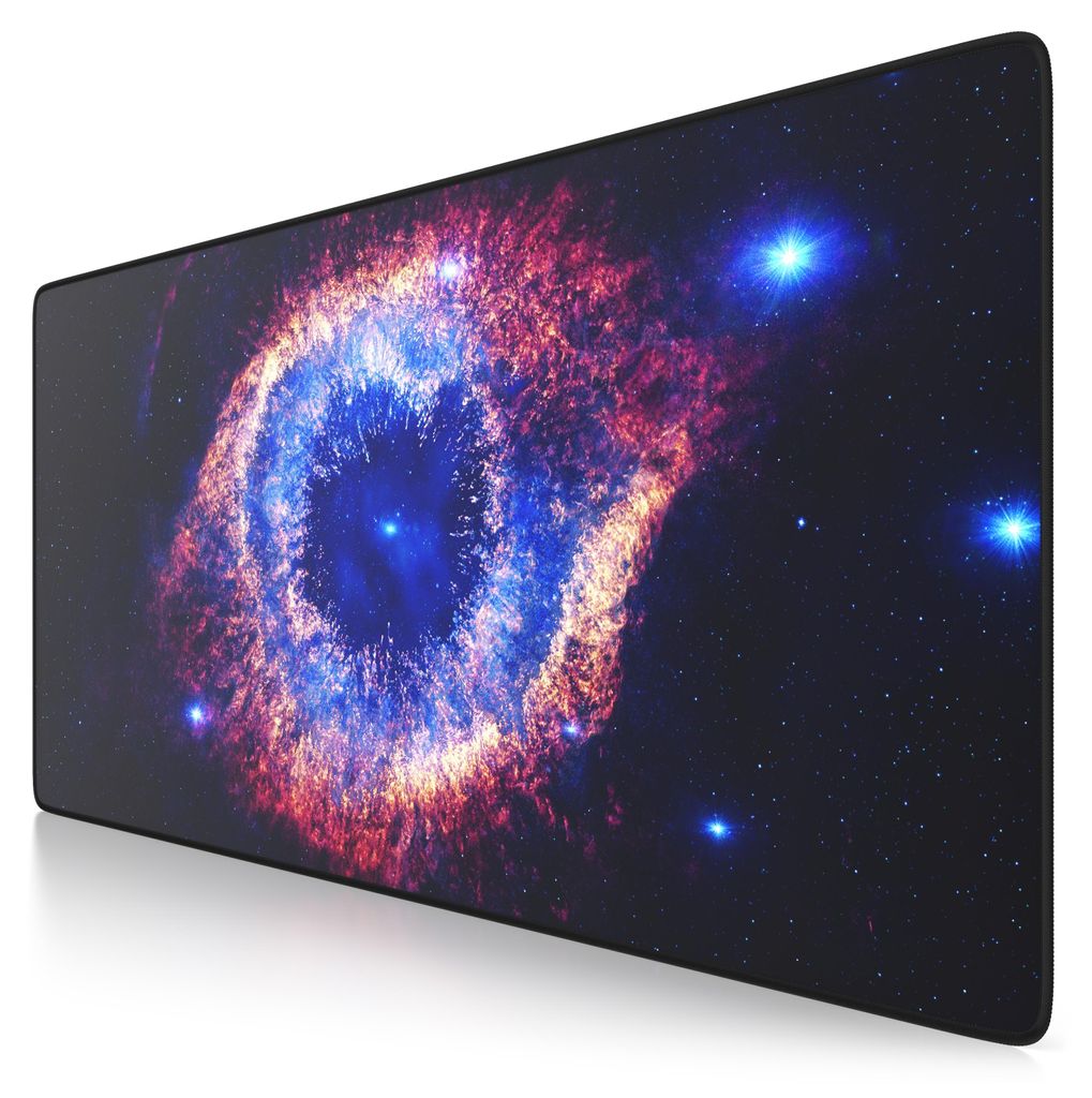 CSL Gaming Mauspad, XXL Schreibtischunterlage 900 x 400mm, Präzision & Geschwindigkeit, Supernova
