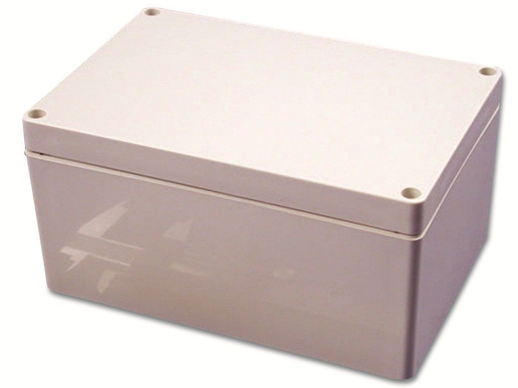 HAMMOND Universal-Gehäuse,1554TGY, ABS, grau, IP66, Produktbild 
