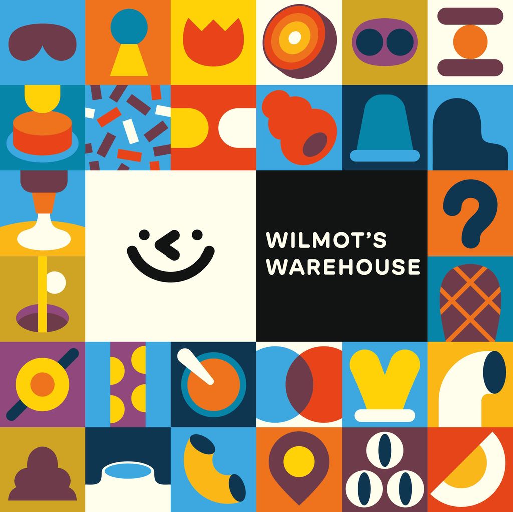 ASMODEE Wilmot's Warehouse Brettspiel – kooperatives Produktbild 