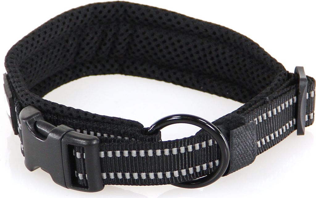 SwissPet Hundehalsband Varberg schwarz, Größe L