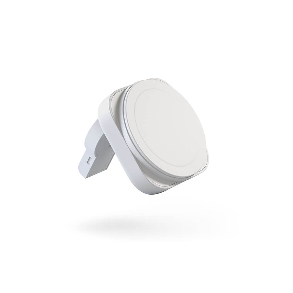 ZENS 2-in-1 - Induktive Ladematte - 2-in-1 MagSafe + Watch - 20 Watt - auf Kabel: USB-C - weiß - für Apple AirPods with MagSafe Charging Case, Ai...