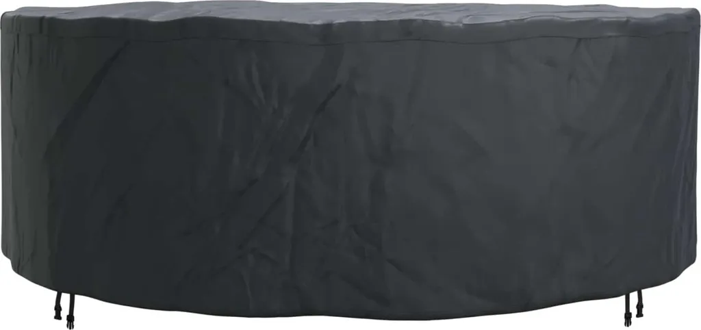 Copertura Professionale vidaXL 244x244x85 cm Oxford 600D Nero - 4
