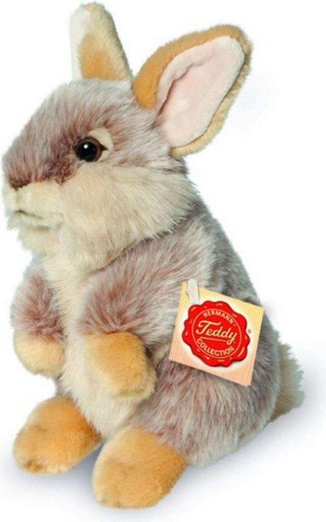 Teddy Hermann Teddy Hermann Hase hockend, braun, 20 cm 937791