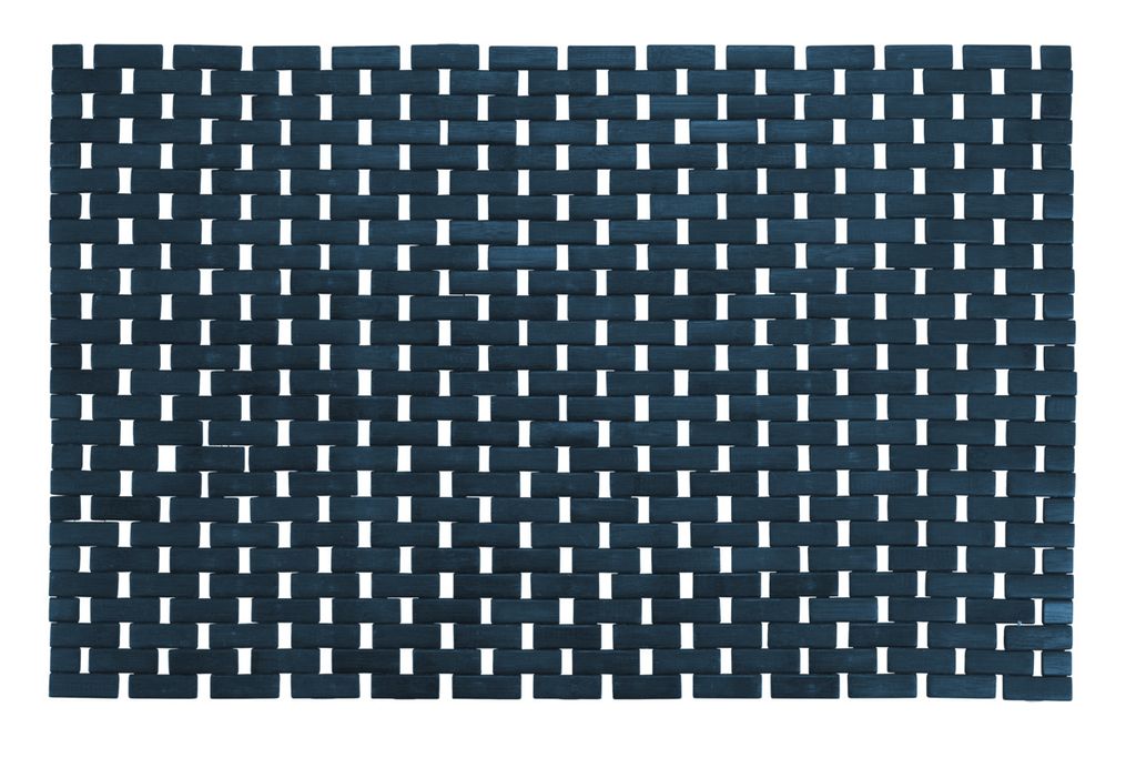 Badematte Bamboo Dunkelblau