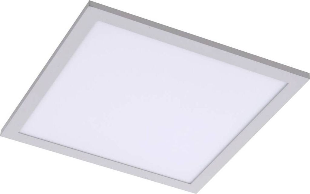 Lindby LED-Panel Enhife, weiß, 30 x 30 cm, Metall, 4.000 K