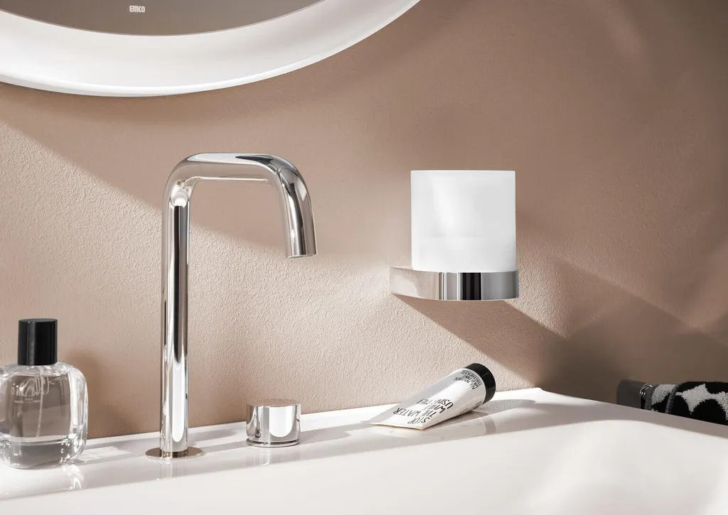 Distributore Sapone Automatico Emco Flow 272100102 Cromo e Vetro - 3