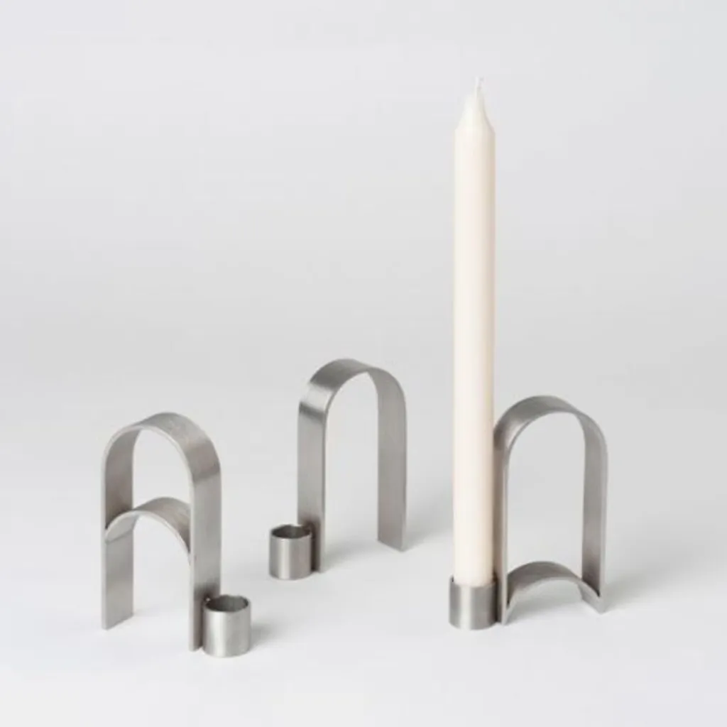 Lustre de Table Arch Vol 2 Argenté pour une Déco Intérieure Moderne - 2