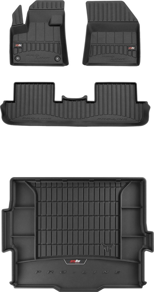 FROGUM 3D Gummimatten und Kofferraummatte für Peugeot 3008 II 2016-2024