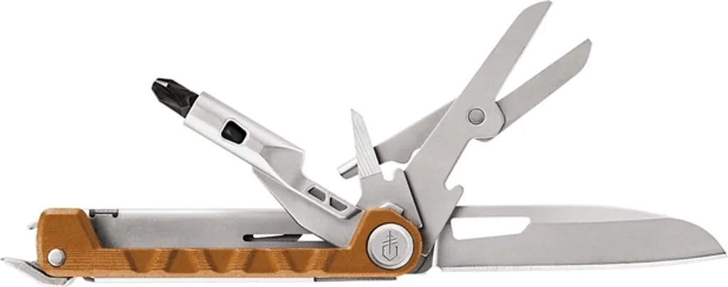 Multitool Gerber Armbar Drive Orange avec Lame Verrouillable et Ciseaux