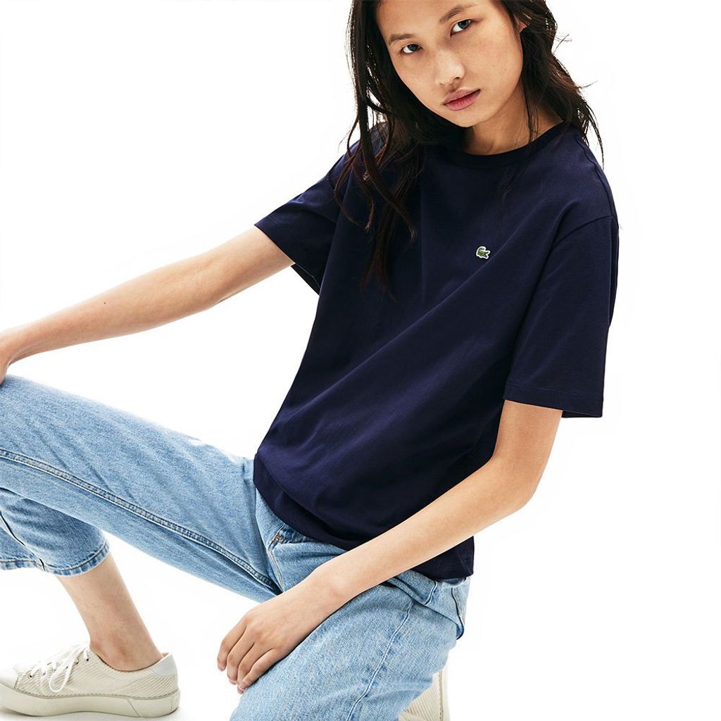 Lacoste Crew Neck Premium Navy Blue 38