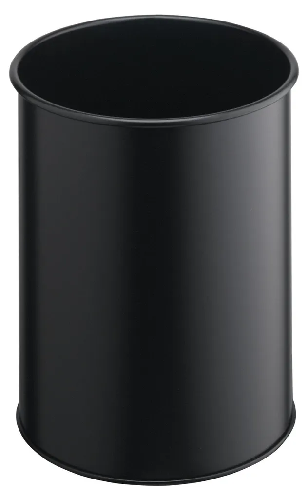 Durable 330101 Cestino Nero 15L - Organizza il tuo Home Office con Stile