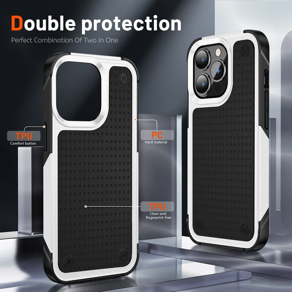 SORAKA Custodia Antiurto Per IPhone 12 Pro Max - Cover Traslucida Grado Militare - Protezione 3 Metri Con Angoli Rinforzati - TPU + PC - Ricarica Wireless Compatibile