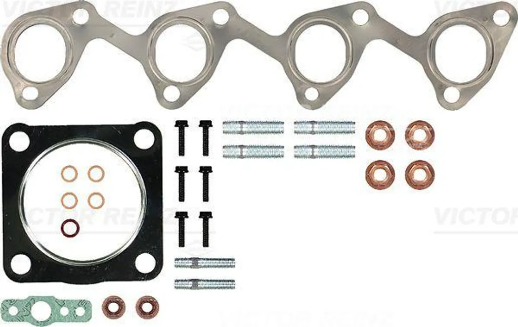 Kit de montage turbocompresseur Victor Reinz 04-10062-01 pour Focus et 307