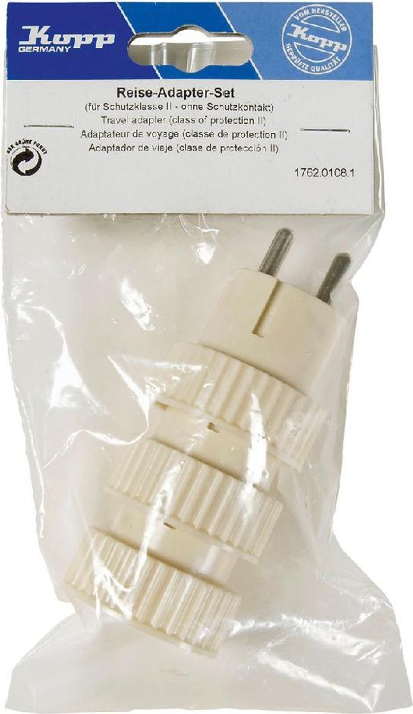 Kopp Reisestecker Set 3teilig