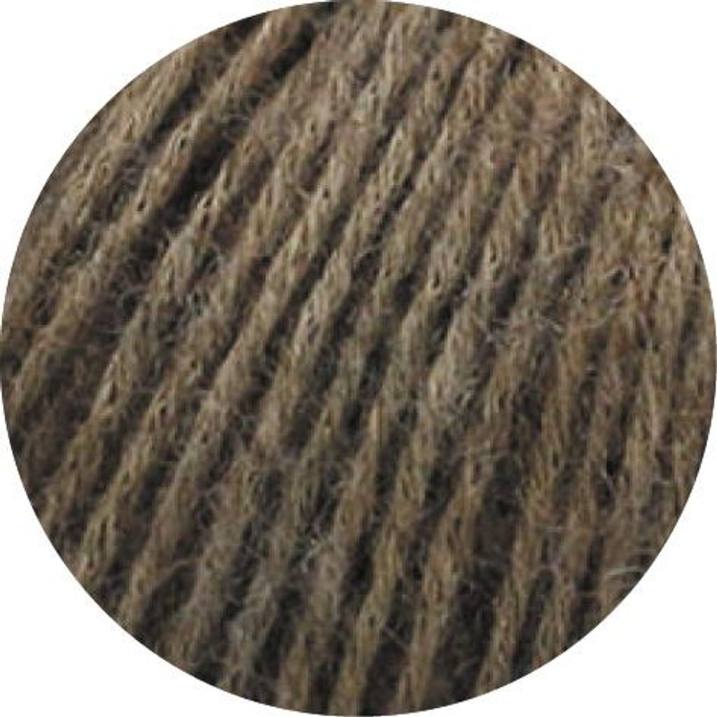 Lana Grossa - Ecopuno 0017 tmavohnedá Obrázok produktu 
