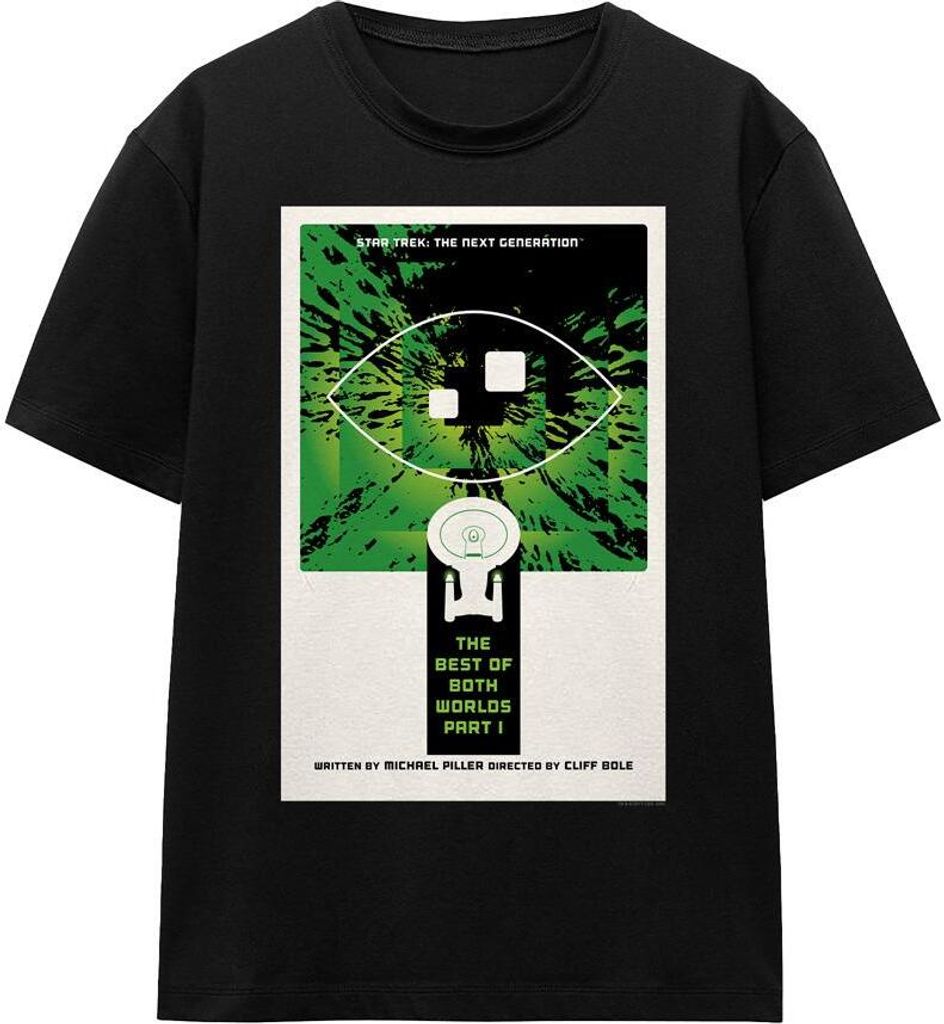 Star Trek - "The Next Generation Season 3 Episode 26" T-Shirt für Herren/Damen Uni TV16419 (XXL) (Schwarz)