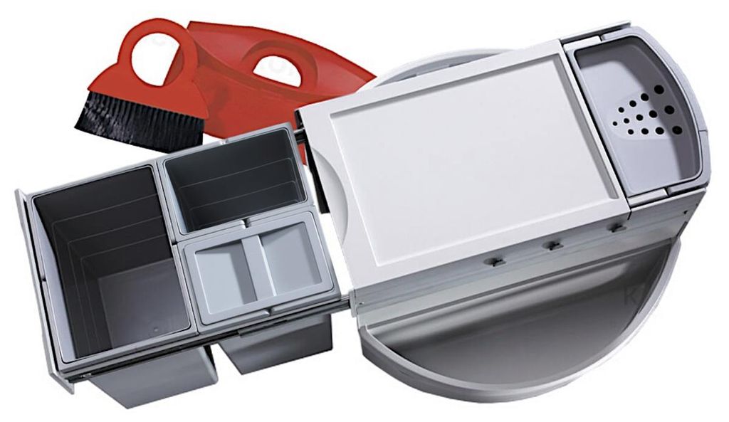 Contenitore angolare per rifiuti Hailo 3646231 Rondo Immagine del prodotto 