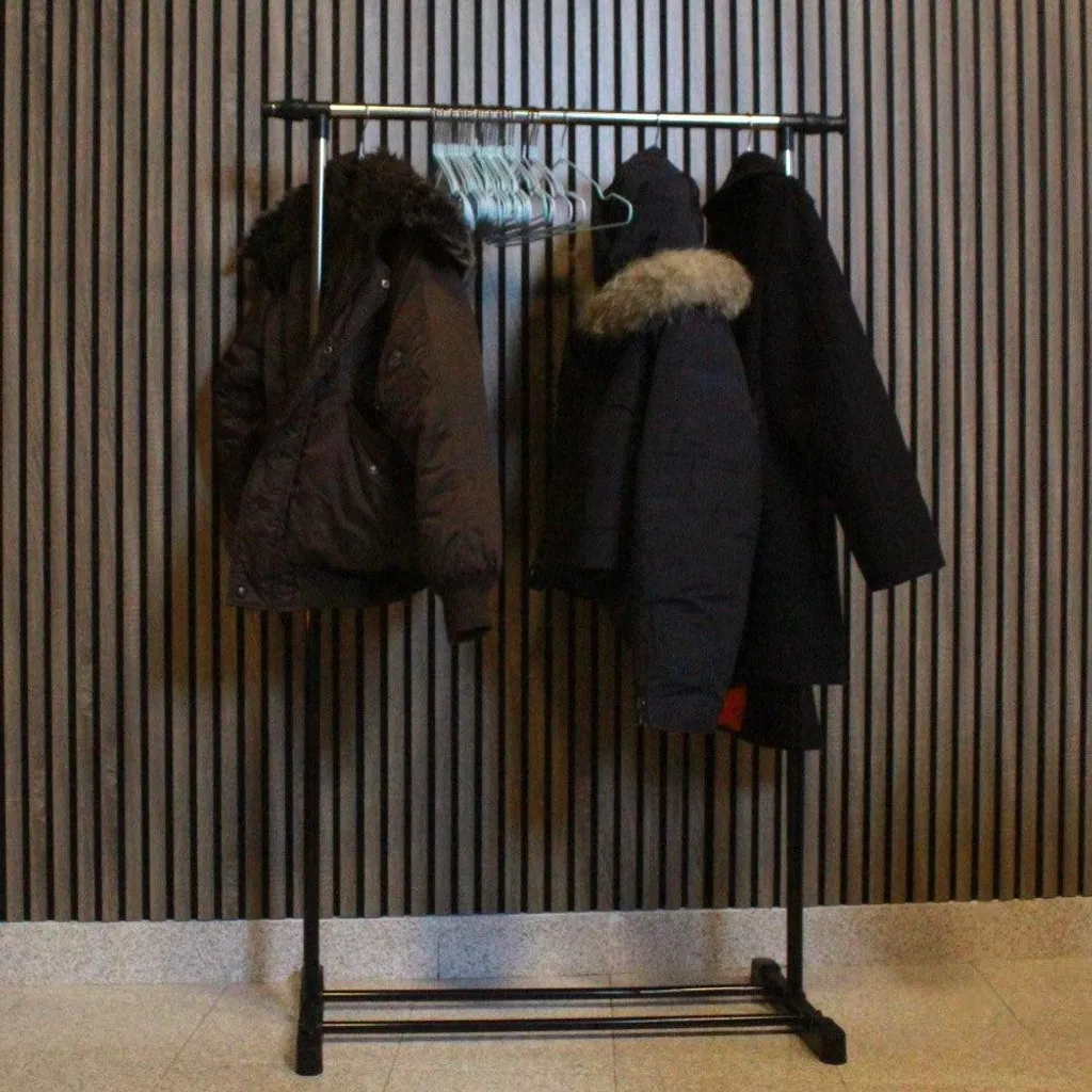 Penderie mobile ajustable Stender avec étagère à chaussures en acier - 3