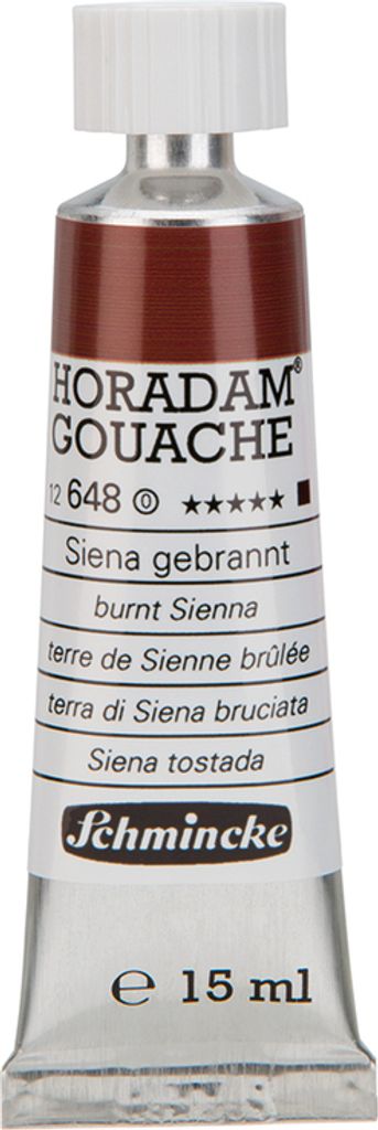 Schmincke 15ml HORADAM Gouache Siena gebrannt Gouache 12 648 006