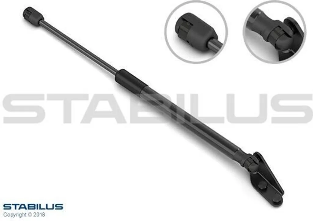 Réparer Hayon qui tombe : Vérin Stabilus 330324 pour Nissan Leaf ZE0
