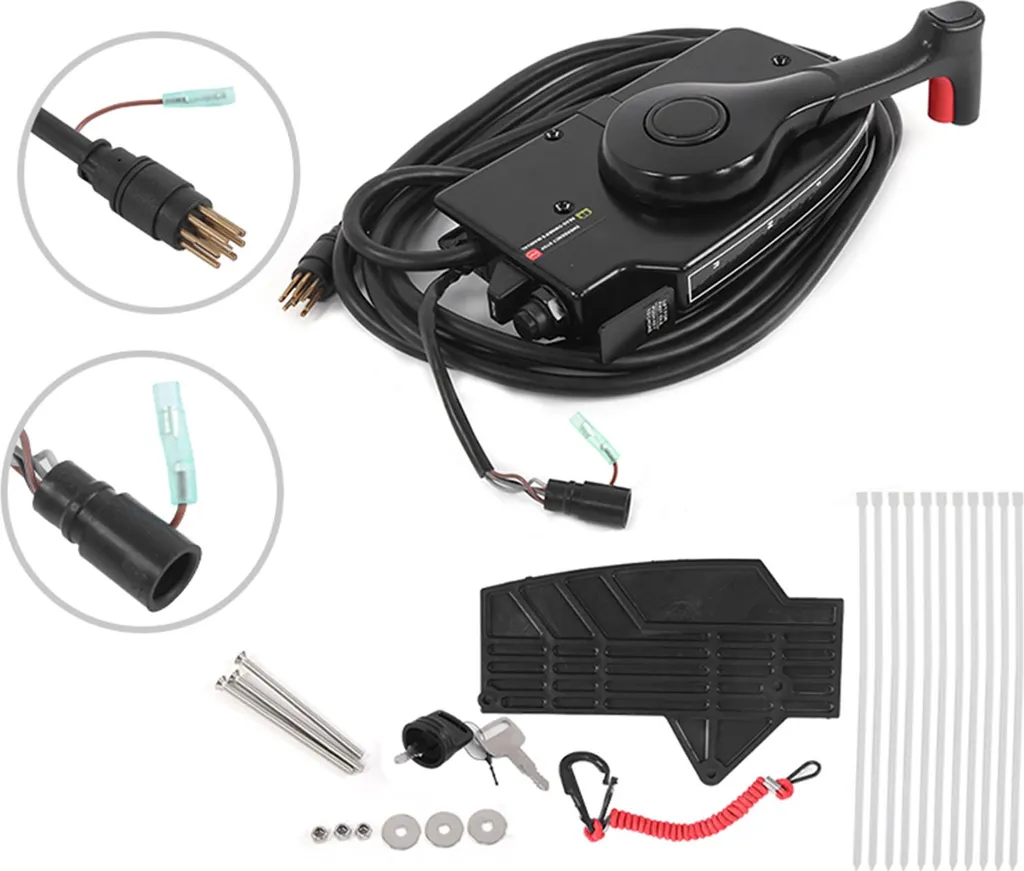 Kit commande à distance pour moteur Mariner, pilotage stable et fluide