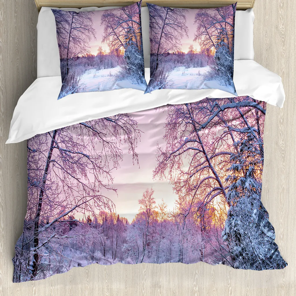 ABAKUHAUS Lenzuolo Con Angoli Floreale – Orchidea Esotica – Microfibra 100% – Tasca Elastica Fino A 40 Cm – 90x200 Cm (Viola, Rosa, Blu) - 5