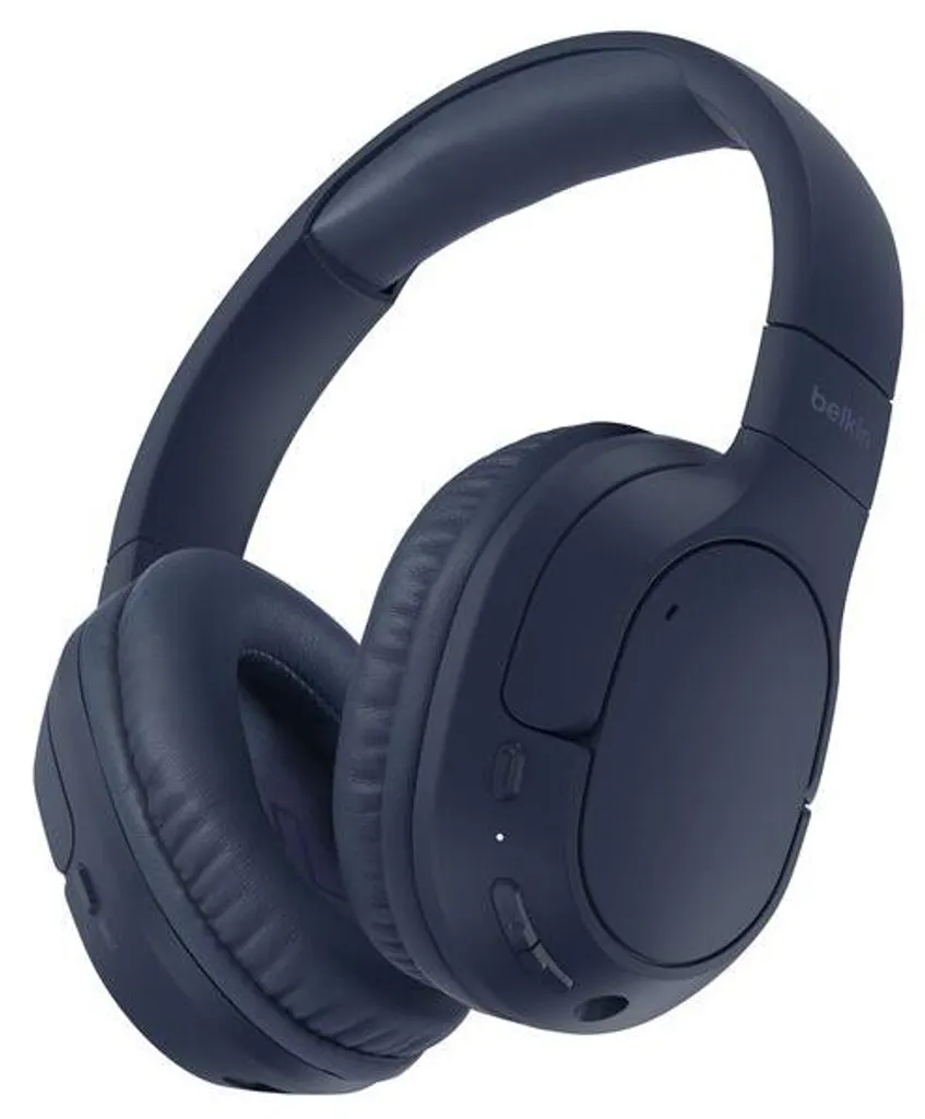 Casque sans fil bleu Belkin AUD009HQBL autonomie longue durée et micro