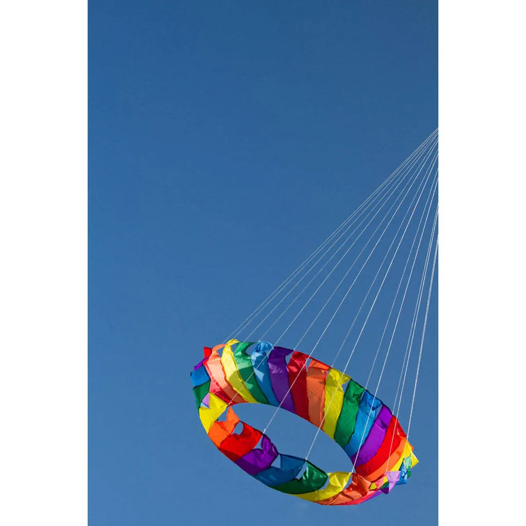 Queue de cerf-volant décorative en lin 1m pour mât de drapeau HQ - 4