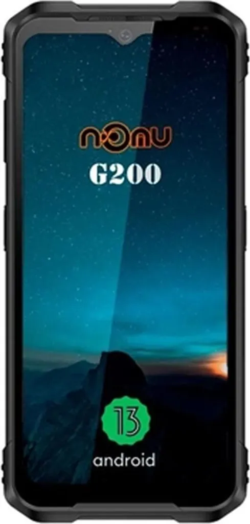 Nomu G200 PDA MTK8768 4Go/128Go Transparent avec Prise EU 220V