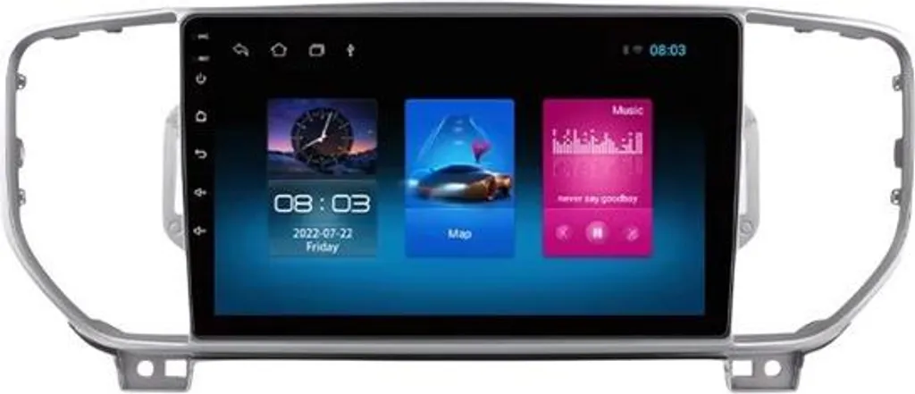 Station de Navigation GPS Kia Sportage 4 QL 2016-2018 compatible Android