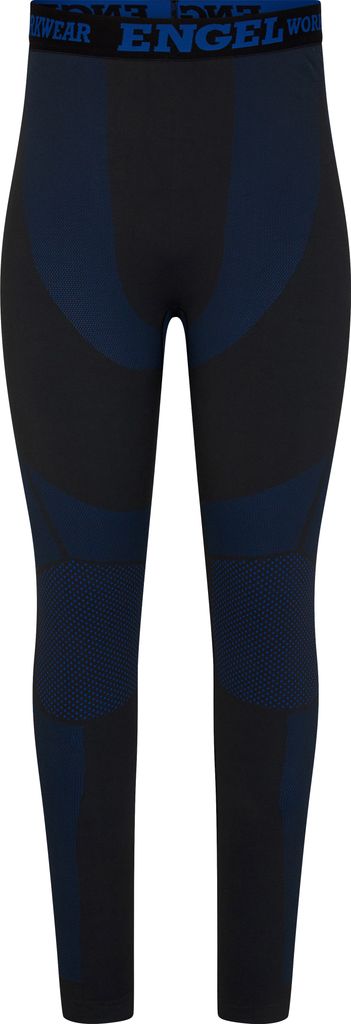 F. Engel Nahtlose lange Unterhose aus Bambus , Schwarz, Gr. L/XL