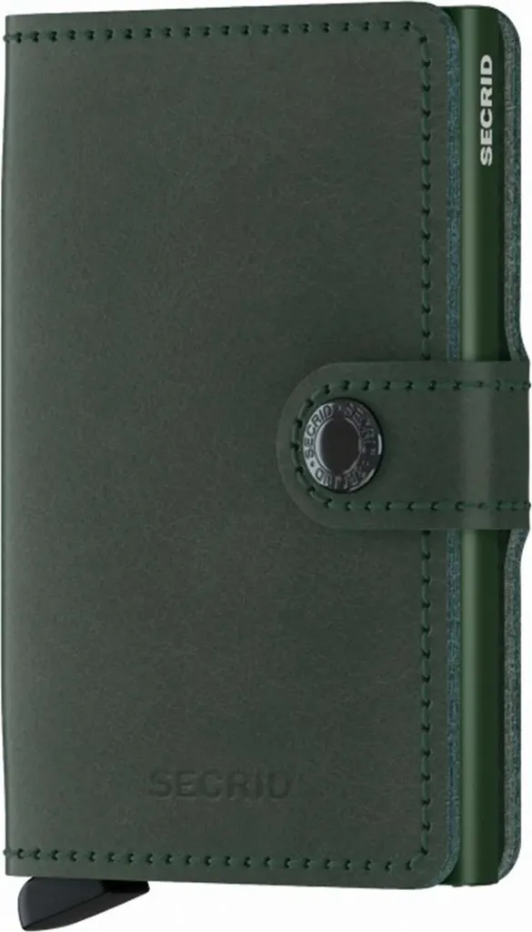 Portafoglio Secrid WIP M-GREEN Verde Talla Unica - Originale e Sicuro
