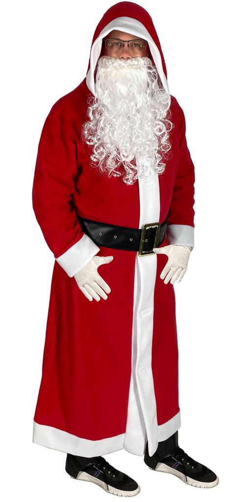 Weihnachtsmann Kostüm Nikolaus Gr L Weihnachtsmannmantel Santa Mantel 