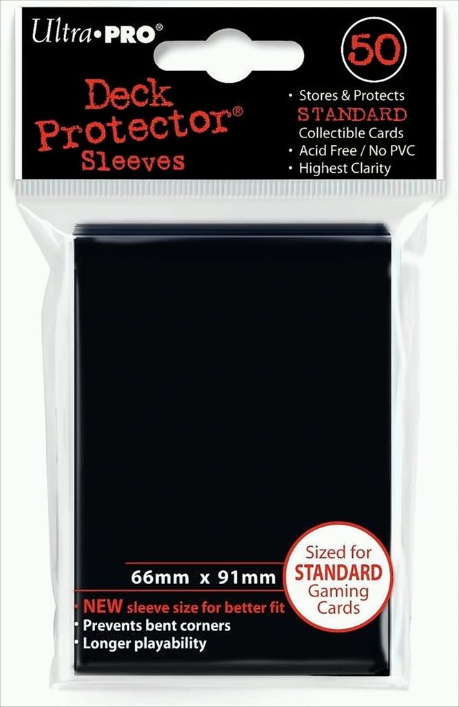Amigo Ultra Pro Raven Nero Maniche di protezione confezione Immagine del prodotto 