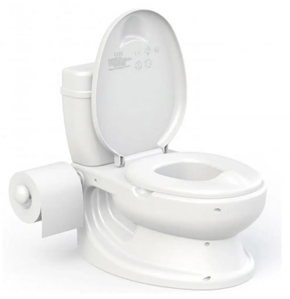 Toilette apprentissage propreté pour enfant - Pot blanc aspect réel 35cm