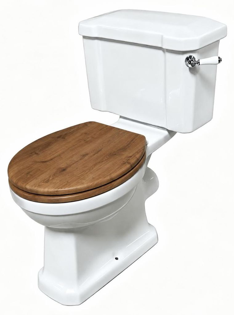 Domotechnika | WC compatto Retro - 78x48x86,5 cm - Sedile Immagine del prodotto 