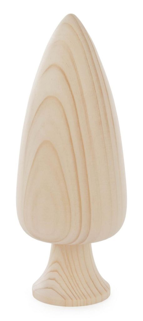 Baum Massivholzbaum mit Stamm, konisch, natur BxHxT 70x170x70mm NEU