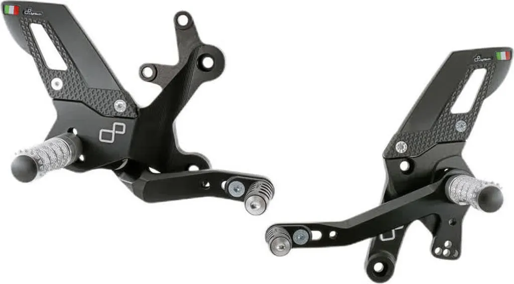 Repose-pieds sport Kawasaki Ninja 400 - Kit réglable Lightech Performance